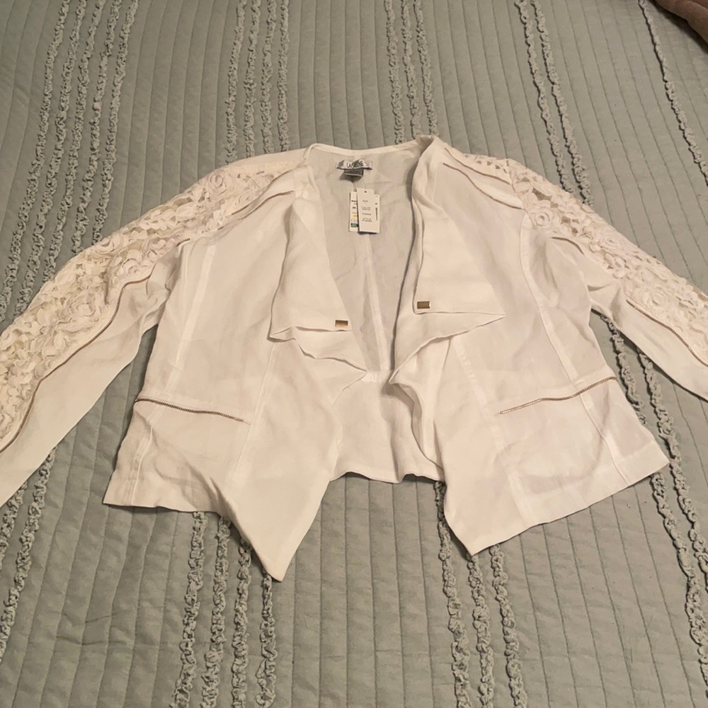 💛2 for $10 white jacket